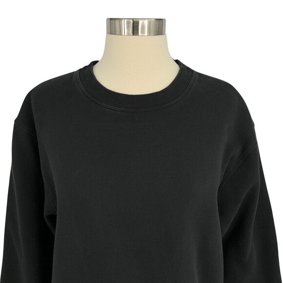 Lululemon Sweatshirt Black Size 8 / 10 ? Athletic Long Sleeve Crew Neck Pullover - Picture 2 of 8